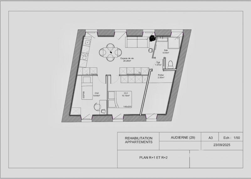 Audierne | Appartement T3 - Photo 2 - Audierne