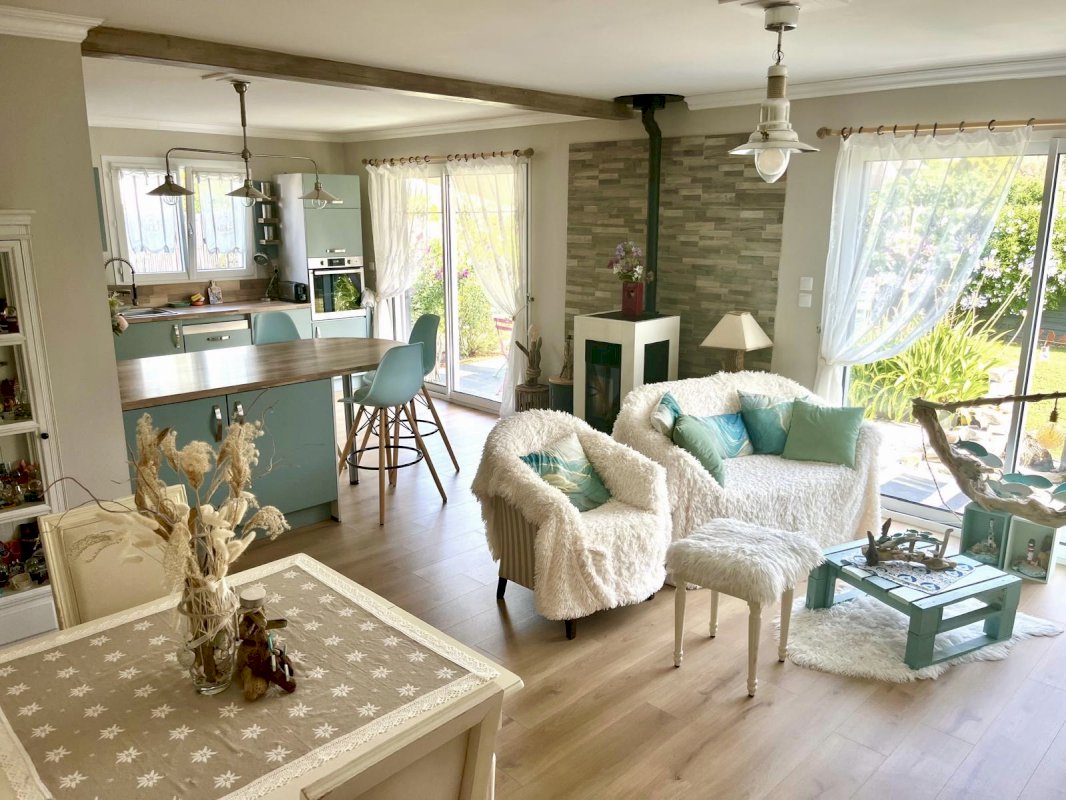 Maison contemporaine ossature bois | Sarzeau - Photo 6 - Sarzeau
